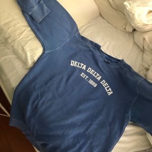 Tridelta comfort colors sweatshirt